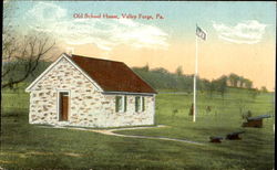 Old School House Valley Forge, PA Postcard Postcard