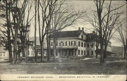 Vermont Soldiers Home Bennington, VT Postcard Postcard