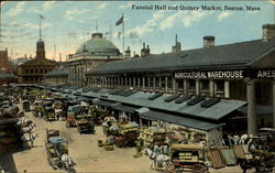 Faneiul Hall And Quincy Market Postcard