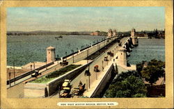 New West Boston Bridge Postcard