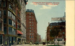 Tremont St. From Common Boston, MA Postcard Postcard