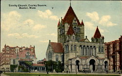 Trinity Church, Copley Square Postcard