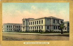 New Museum Of Fine Arts Postcard