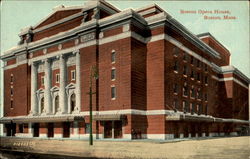 Boston Opera House Massachusetts Postcard Postcard