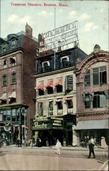 Tremont Theatre Boston, MA Postcard Postcard