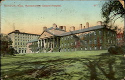 Massachusetts General Hospital Boston, MA Postcard Postcard