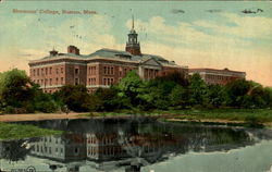 Simmons College Postcard