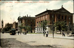 Institute Of Technology And Natural History Building Boston, MA Postcard Postcard