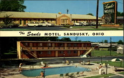 The Sands Motel, Rt. 250 South Postcard