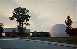 Museum At Night Postcard