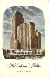 Netherland Hilton Cincinnati, OH Postcard Postcard