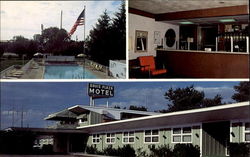 Davis Plaza Motel Lima, OH Postcard Postcard