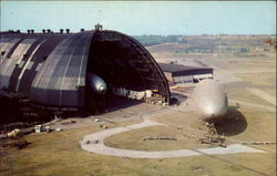 Goodyear Air-Dock Akron, OH Postcard Postcard