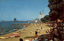 Lake View Park Lorain, OH Postcard Postcard