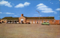 One Of The 16 Service Plazas Postcard