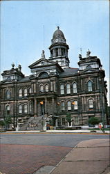 Belmont County Court House Postcard