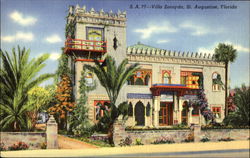 Villa Zorayda Postcard