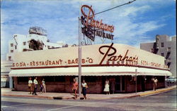 Parham's Restaurant, 73rd and Collins Ave Postcard