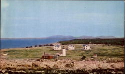 Great Duck Island Light Scenic, ME Postcard Postcard