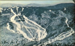 Sunday River Skiway, 2580 Foot Barker Mtn Postcard