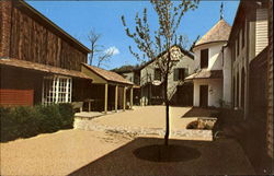 The Square, Gristmill Square Warm Springs, VA Postcard Postcard