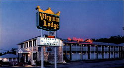 The Virginia Lodge, 6027 Richmond Hwy Postcard