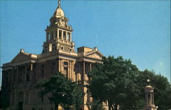 Fayette County Court House Postcard