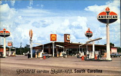 South Of The Border, U. S. Highways 301 - 501 South Carolina Postcard Postcard