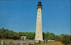 Hunting Island Lighthouse St. Helena Island, SC Postcard Postcard