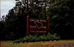 Hamilton Branch State Park Plum Branch, SC Postcard Postcard