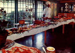 Yale Barn Gourmet Buffet, Route 44 North Canaan, CT Postcard Postcard