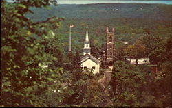 Newtown Connecticut Postcard Postcard