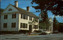 Picturesque Colonial Homes, Elm Street Stonington, CT Postcard Postcard