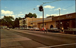 Post Road Fairfield Center Postcard