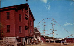 Mystic Seaport Postcard