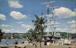 Mystic Seaport Connecticut Postcard Postcard