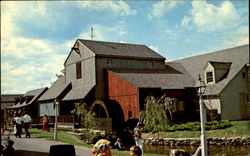 Waterwheel, Mistocl Village Postcard