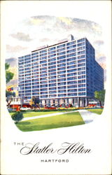 The Statler Hilton Hartford, CT Postcard Postcard