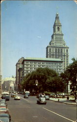 Main Street Hartford, CT Postcard Postcard