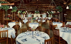 Dining Room El Tovar Hotel, Grand Canyon National Park Arizona Postcard Postcard