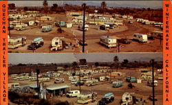 Querchan Trailer Village Winterhaven, CA Postcard Postcard