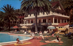 Castle Hot Springs Hotel Postcard