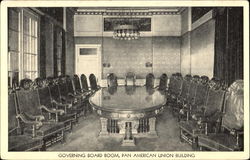 Governing Board Room Washington, DC Washington DC Postcard Postcard