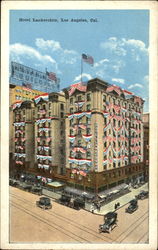 Hotel Lankershim Postcard