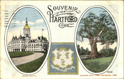 Souvenir Of Hartford Connecticut Postcard Postcard