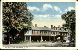 Colonial Inn Concord, MA Postcard Postcard