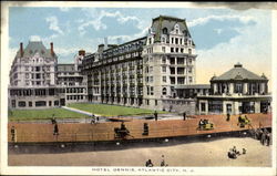 Hotel Dennis Atlantic City, NJ Postcard Postcard