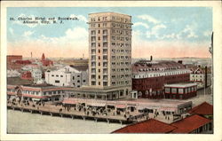 St. Charles Hotel And Boardwalk Atlantic City, NJ Postcard Postcard