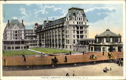 Hotel Dennis Atlantic City, NJ Postcard Postcard