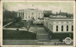 White House And Executive Offices Washington, DC Washington DC Postcard Postcard